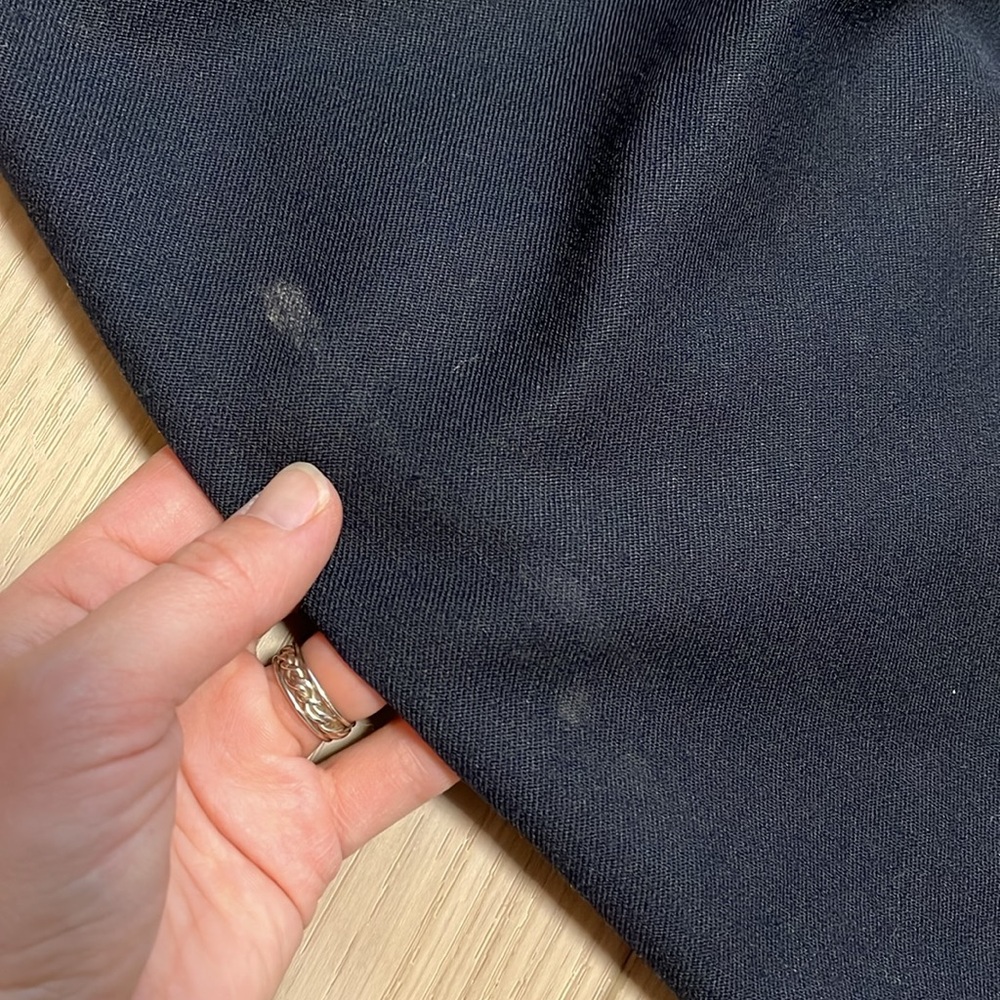 Pendleton 100% Virgin Wool Black Dress Pants Size 12 - Picture 5 of 5